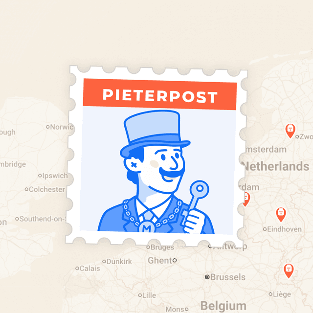 Pieter Post postcard preview